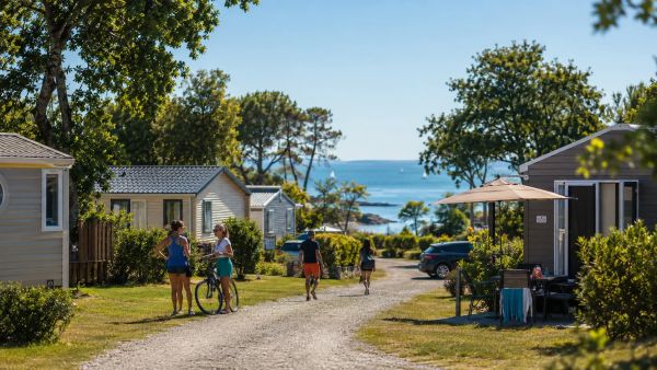 Où camper en bretagne sud pour des vacances en bord de mer ?
