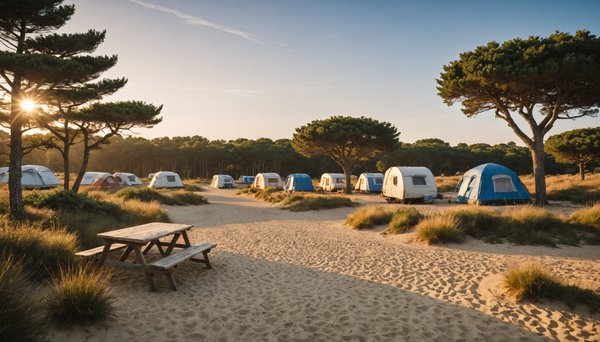 Séjour en camping à petit prix à talmont saint hilaire